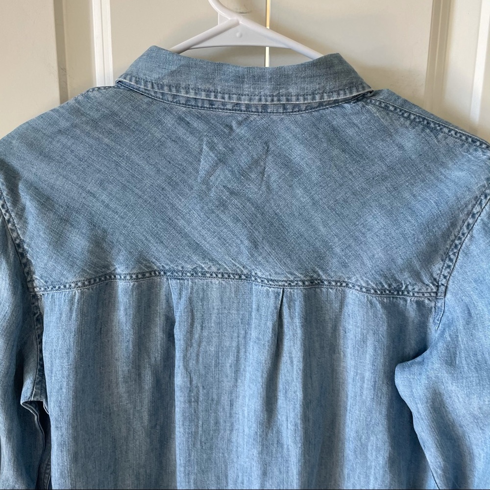 Rails Dana Raw Hem Chambray Shirt - Picture 12 of 15